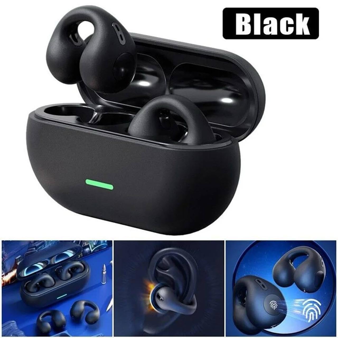 Open-Ear Clip Earbuds