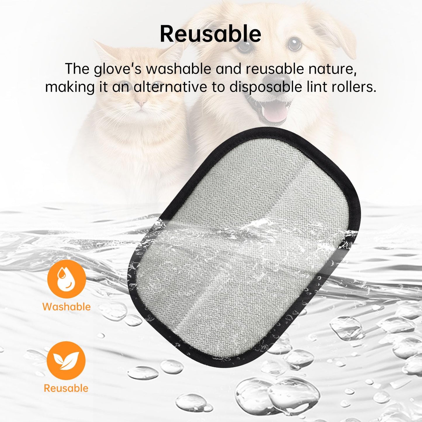 Electrostatic Pet Hair Removal Gloves